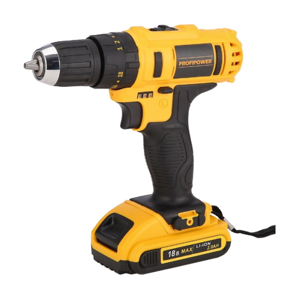 Дрель аккумуляторная PROFIPOWER DW-18B   T0052