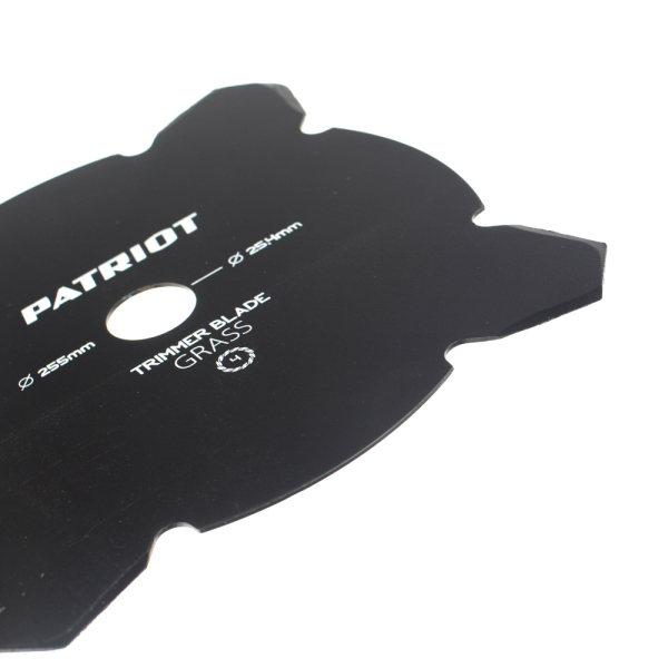 Нож Patriot 4-x зубчатый d=255/25.4mm  TBM-4