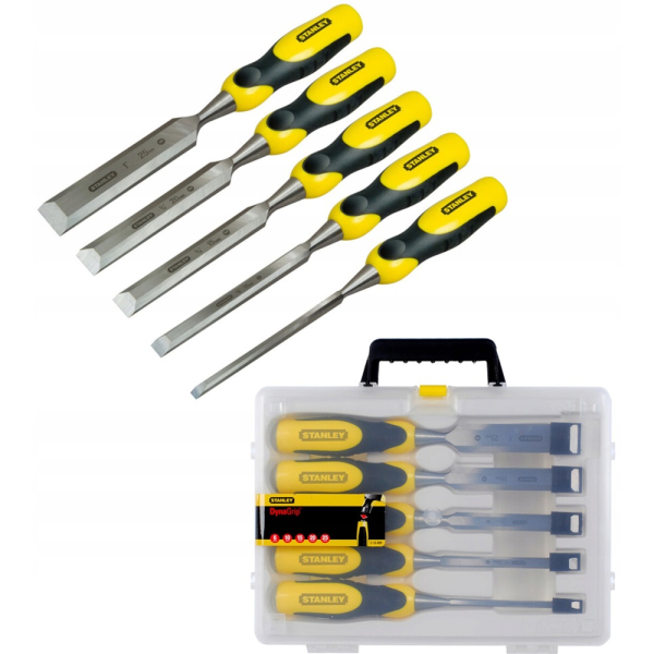 Набор стамесок STANLEY DYNAGRIP 5 шт.     2-16-888