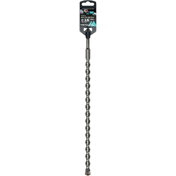 Бур по бетону SDS-plus METALLICA Optima 16 х400/350 мм   904633