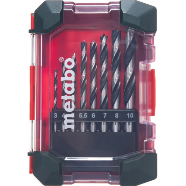 Набор сверл Metabo по дереву 8 шт   (26705)
