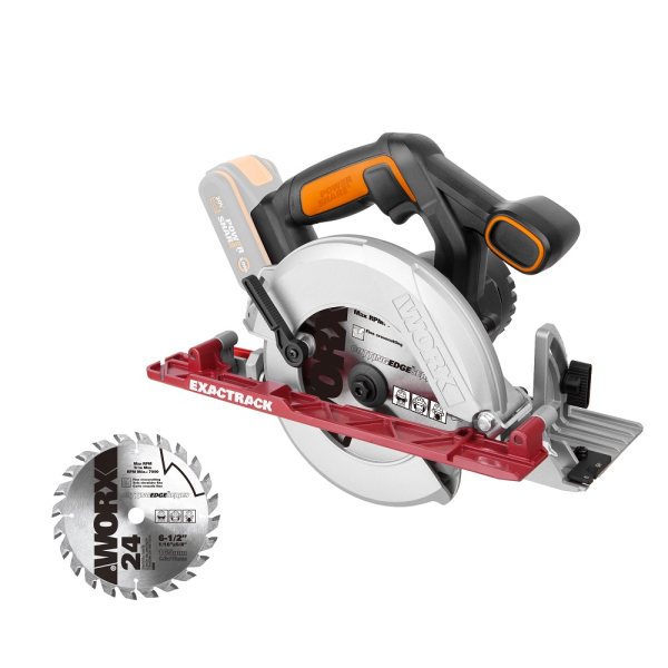 Пила дисковая аккумуляторная WORX WX530.9 20V без акк и з/у