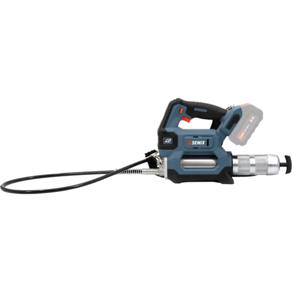Шприц смазочный аккумуляторный SENIX GGX2-M1-EU-0, X2 20V, 690 Бар , без акб и зу