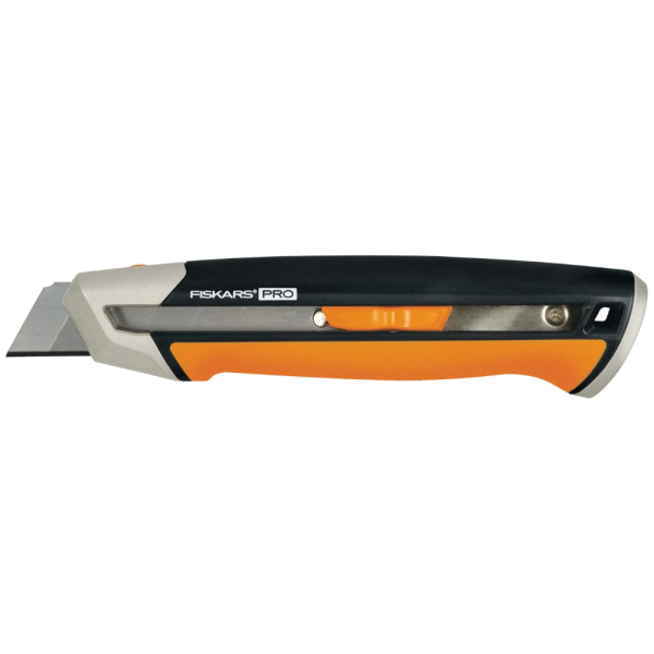 Нож канцелярский Fiskars CarbonMax 25мм   1027228