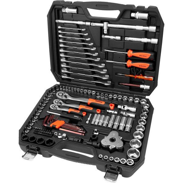 Набор инструмента AV Steel 127 предметов 1/4",3/8",1/2"  AV-011127