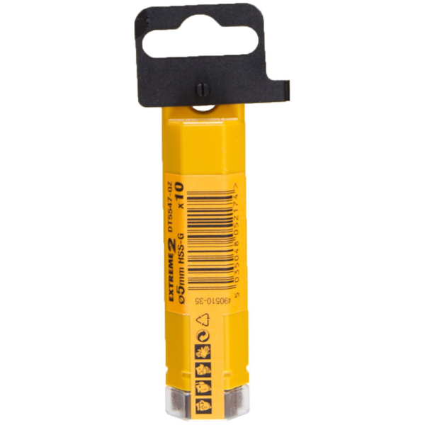 Сверло DEWALT по металлу 5*86 (10 штук в упаковке)   DT 5547