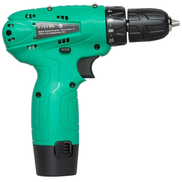 Дрель аккумуляторная ZITREK Green 12   063-4071