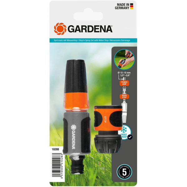 Набор коннекторов Gardena Stop 'n' Spray 1/2"   18288-20.000.00