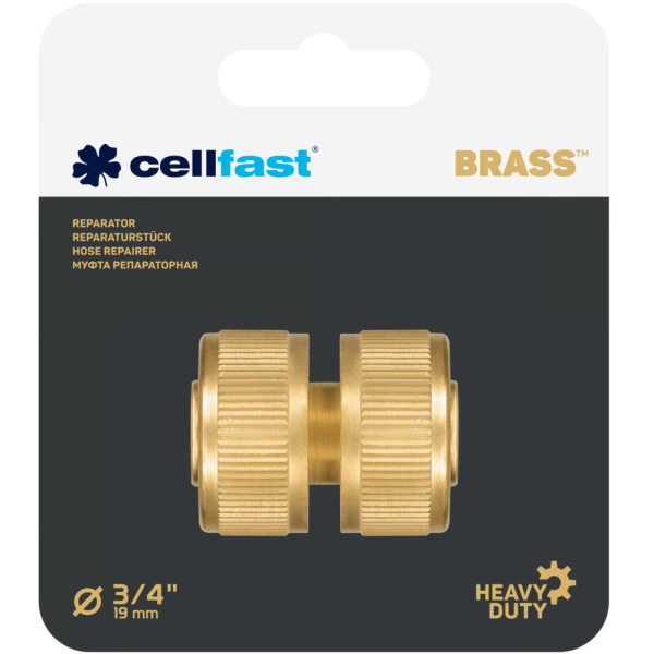 Муфта ремонтная CELLFAST BRASS 1/2'' латунная