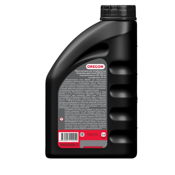 Масло Oregon 4-х тактное 10W40 1 л     60825R