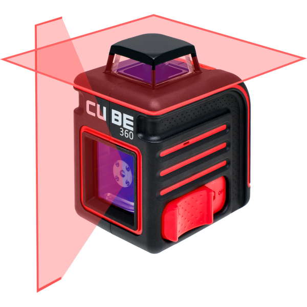 Набор ADA: Лазерный уровень ADA CUBE 360 Basic Edition (А00443) + крепление-зажим ADA BASE (А00555) 