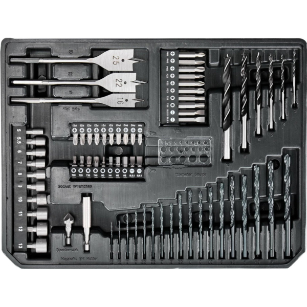 Набор насадок Makita Makpac 70 шт.   E-24907