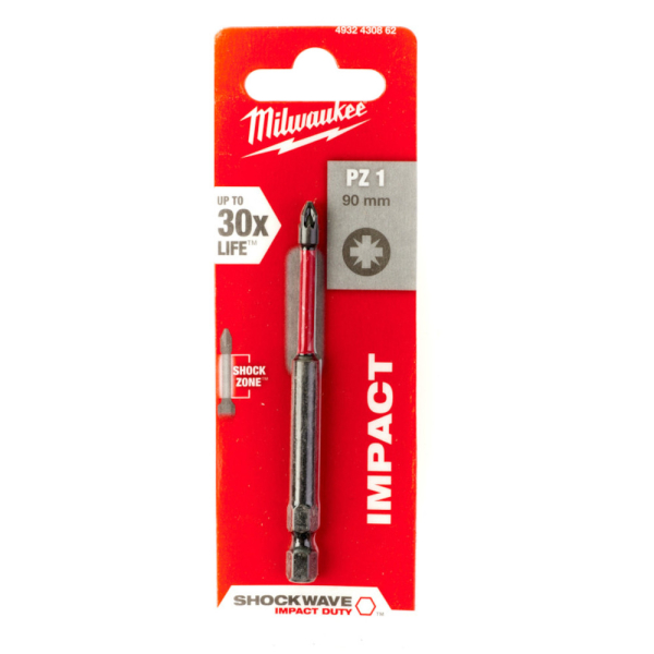 Бита Milwaukee SHOCKWAVE PZ1 90мм