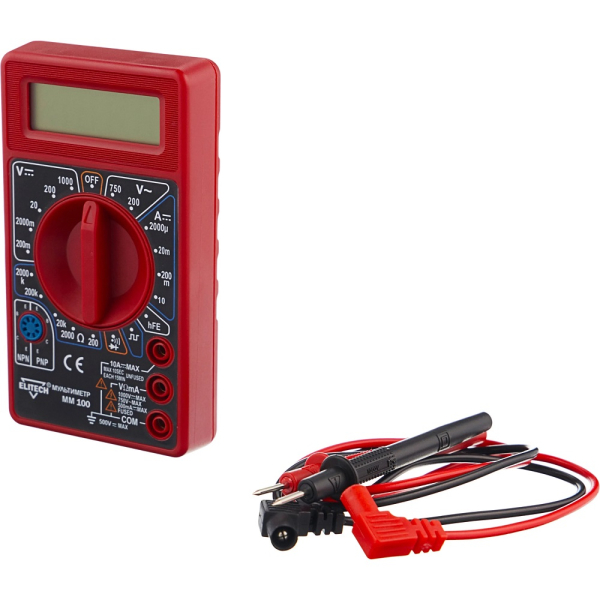Мультиметр ELITECH ММ 100