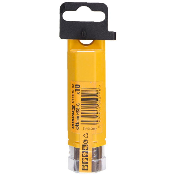 Сверло DEWALT по металлу 6*93 (10 штук в упаковке)   DT 5549