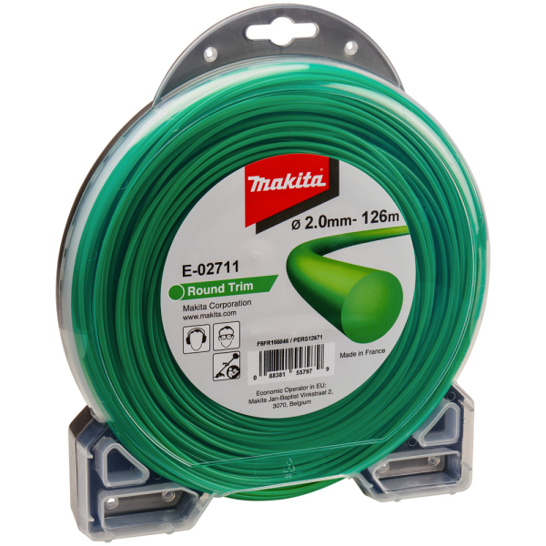 Леска Makita 2,0*126 м (круг)   E-02711