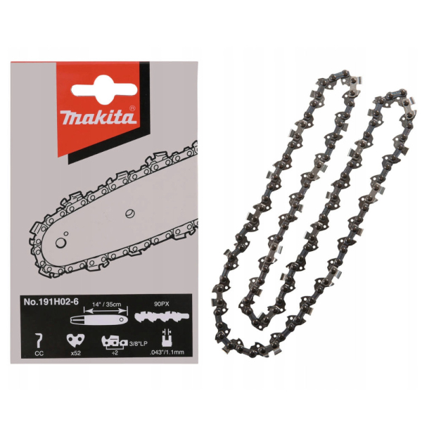 Цепь Makita 14" 3/8 - 1,1 - 52   191H02-6
