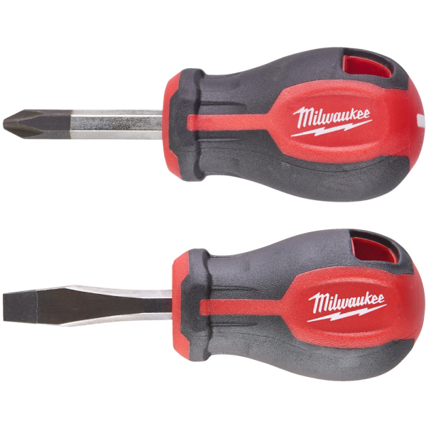 Набор отверток Milwaukee магнитных с трехгранной рукояткой 2 шт