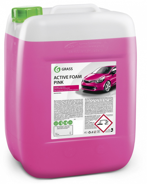 Моющее средство для бесконтактной мойки GRASS "Active Foam Pink" 12кг