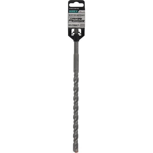 Бур NIREX Master SDS+ 14*260 NDM-1402