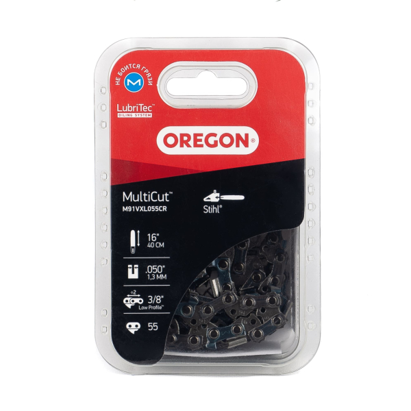 Цепь Oregon Multicut SEMI CHISEL 16"  3/8 - 1,3 - 55     M91VXL055CR