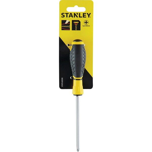 Отвертка STANLEY ESSENTIAL шлиц Phillips 1x100мм     STHT0-60308