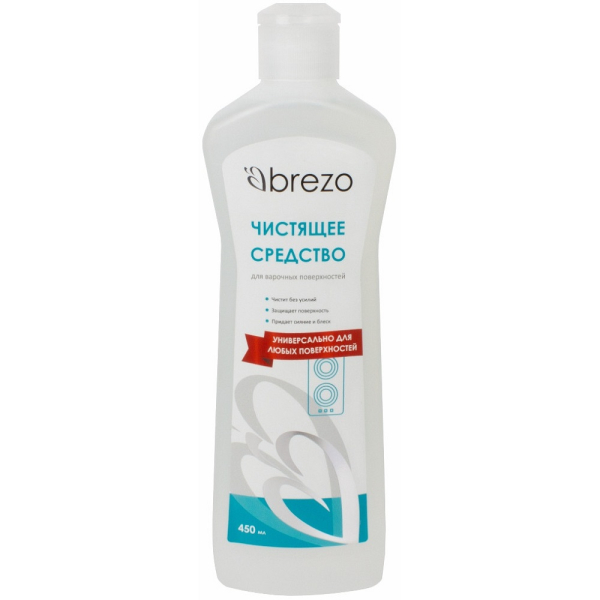 Чистящее средство BREZO ПРОМО для варочных поверхностей 450 мл и салфетка из микрофибры   97631ПРОМО