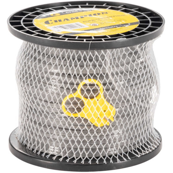 Леска CHAMPION TI-LON 3,0*121 м (зубчатый квадрат)+нож   C7116