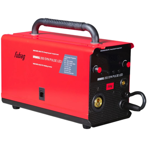 Сварочный аппарат Fubag IRMIG 200 SYN PULSE LED+ горелка 250А