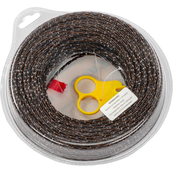 Леска CHAMPION Hurricane saw twist 3,0*59 м (зубчатая витая)+нож   C7086