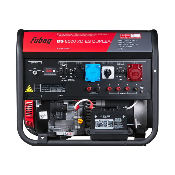 Электростанция Fubag BS 8500 XD ES Duplex бензиновая
