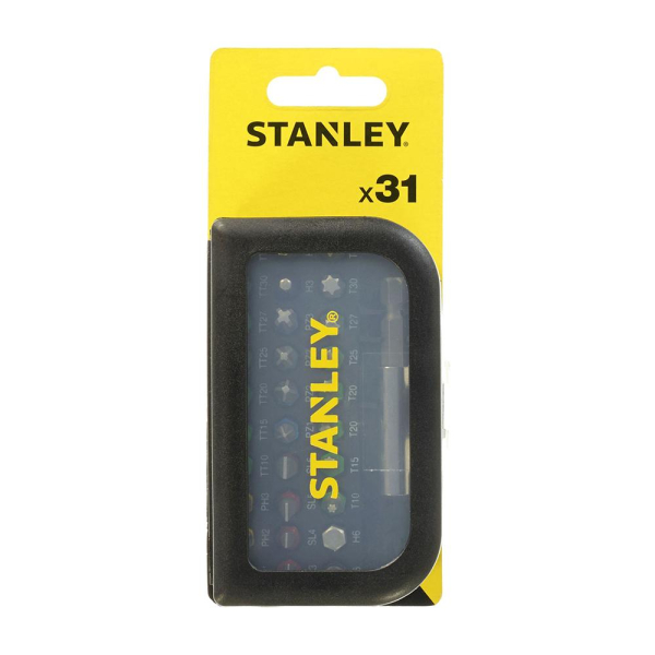 Набор бит STANLEY магнитный держатель 31 шт.   STA60490