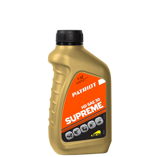 Масло Patriot Garden Supreme HD SAE 30 4T 4-х тактное 0,6 литра