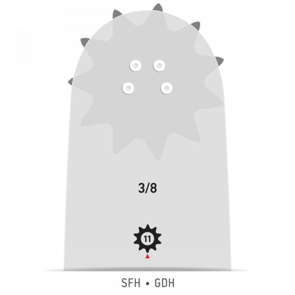 Шина Oregon  18"  3/8 - 1.5 - 68  (188SFHD009)
