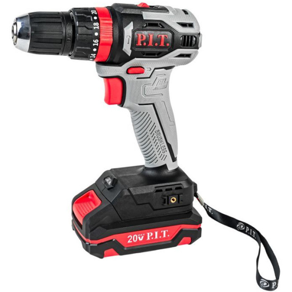 Дрель аккумуляторная P.I.T. PSB 20H-10B/1