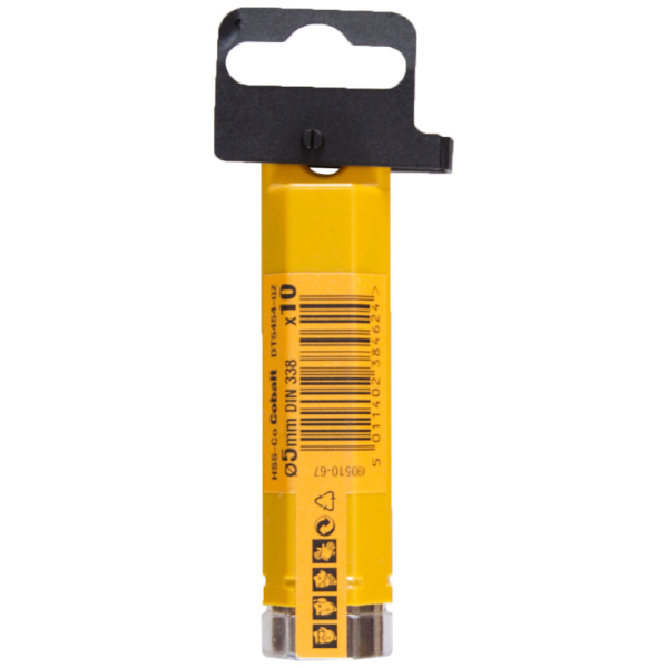 Сверло DEWALT по металлу 5*86 (10 штук в упаковке)   DT 5454