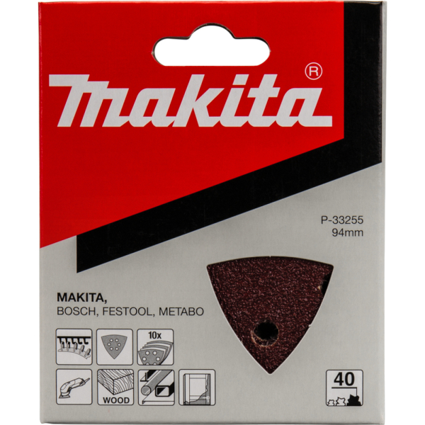 Шкурка Makita 96 мм K-80 (уп. 10шт)