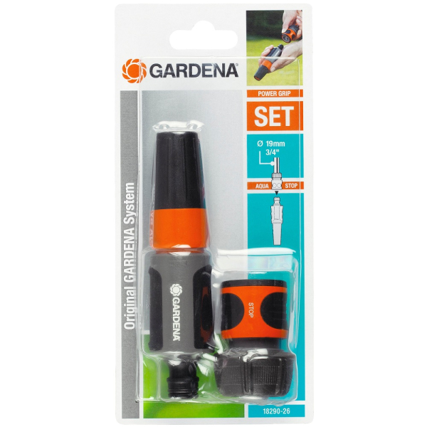 Набор коннекторов Gardena Stop 'n' Spray 3/4"   18290-26.000.00