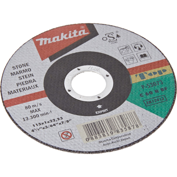 Диск абразивный Makita 115*1,0*22.2 камень   P-53073