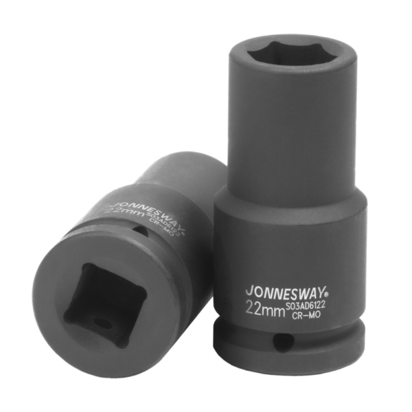 Головка торцевая JONNESWAY ударная глубокая 3/4" DR, 22 мм