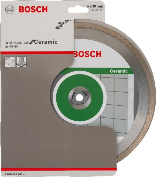 Диск алмазный BOSCH Ceramic 230*22.2 сплошной   2.608.602.205