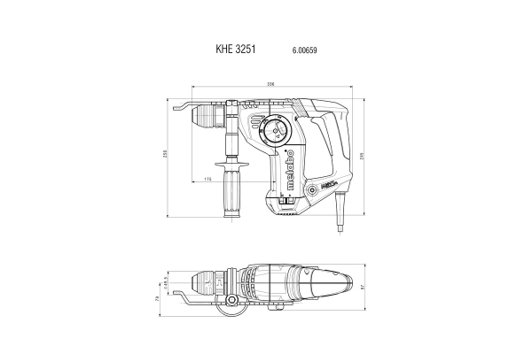 Перфоратор Metabo KHE 3251