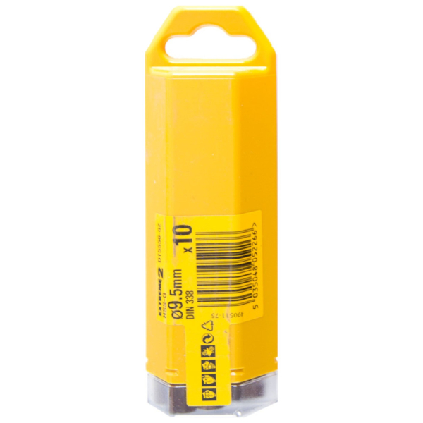 Сверло DEWALT по металлу 9,5*125 (10 штук в упаковке)   DT 5556