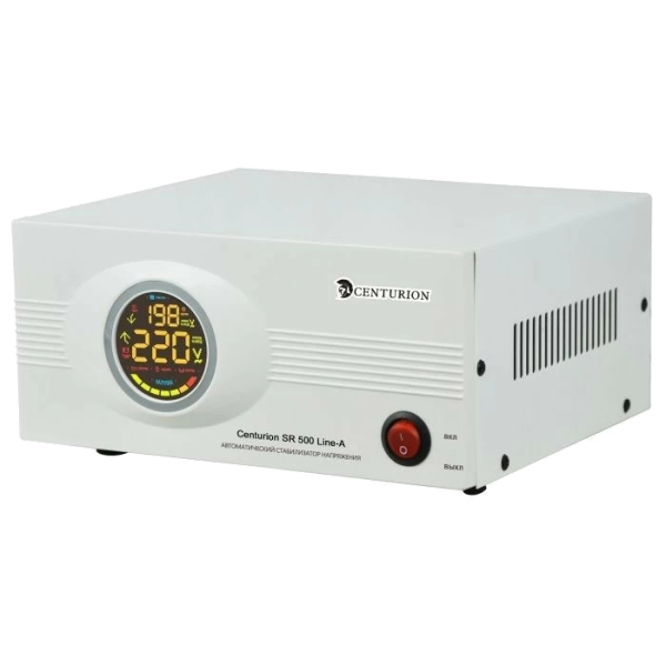 Стабилизатор напряжения CENTURION SR 500 Line-A релейный настольный