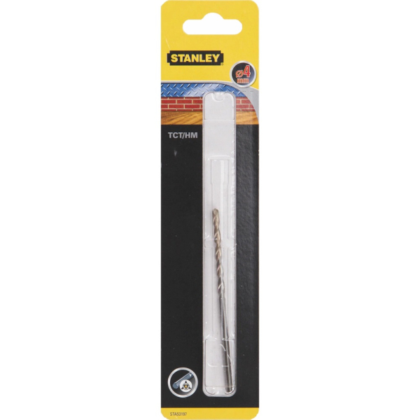 Сверло STANLEY универсальное Multimaterial TCT/HM  4*103   STA53197