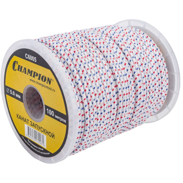 Запускной канат CHAMPION 5.0*100 м     C6005