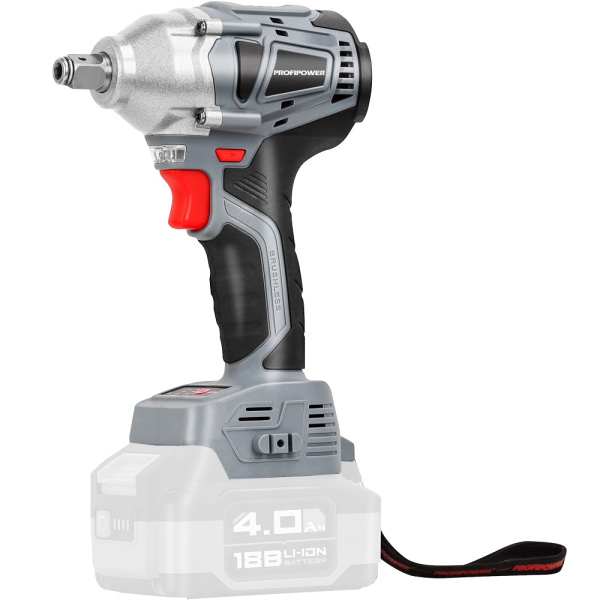 Гайковерт аккумуляторный PROFIPOWER MKDTW-18B   E0163