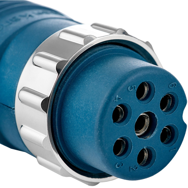 Разъём Сварог 7pin (MIG350, 500)   00000086251