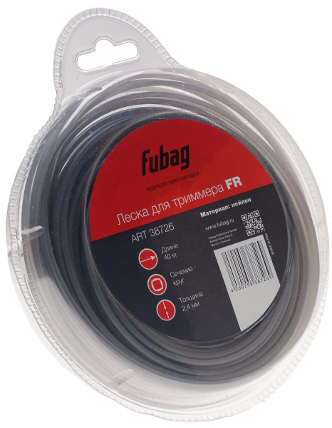 Леска Fubag 2,4*40 м (круг)