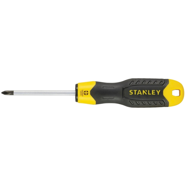 Отвертка STANLEY CUSHIONGRIP шлиц Phillips 1x75мм     0-64-932